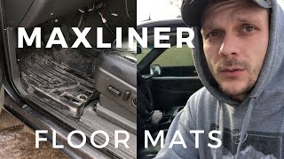 Best Value Truck Floor Mats MAXLINER Floor Mats Unboxing and Review [upl. by Bradan]