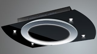 Luna Stratos Recirculating Ceiling Extractor  Luxair Cooker Hoods [upl. by Elyk]