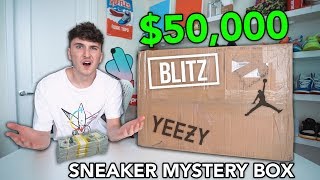 Unboxing A 50000 Sneaker Mystery Box [upl. by Maressa]