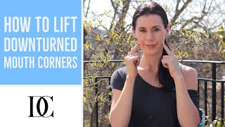 How To Lift Downturned Mouth Corners [upl. by Odranar]