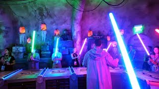 Build a Lightsaber at Savis Workshop  Disney World  Full Show [upl. by Spalding]