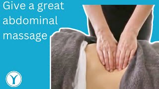 Abdominal massage how to techniques and guidance [upl. by Nnylyma]