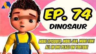 Jan Cartoon in Urdu  Dinosaur  Official Cartoon Remastered  S01 E74 [upl. by Jehiah22]