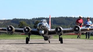 19 ft B17 Flying Fortress P47 Razorback Corsair F4U [upl. by Grubman]