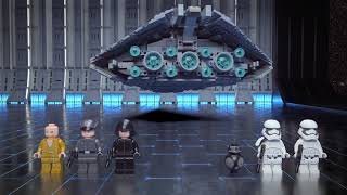 First Order Star Destroyer  LEGO Star Wars  75190  Product Animation [upl. by Bound312]