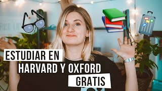 ASÍ PUEDES ESTUDIAR GRATIS EN HARVARD Y OXFORD l 4 BECAS [upl. by Karita]