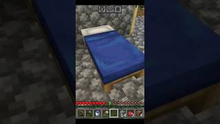 Bed in Minecraft shorts minecraft [upl. by Brass196]