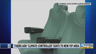 Tigers add ‘climatecontrolled’ seats to Comerica Park’s new VIP section [upl. by Onez]