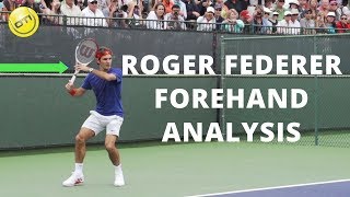 Roger Federer Forehand Analysis Part 1 [upl. by Latnahc790]