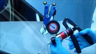 How to EDELMANN Windschutzscheibenreparatur  Steinschlagreparatur mit Unterdruck [upl. by Ttenyl]