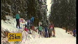 Holmenkollen 1989  50 km  World Cup [upl. by Aneela868]