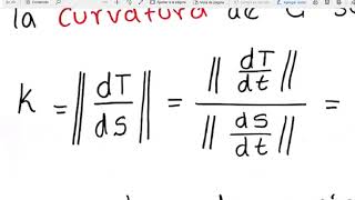 05 Curvatura Vectores Tangente Normal y Binormal unitarios [upl. by Siesser]