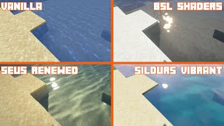 Vanilla vs Seus Renewed vs BSL Shaders vs Sildurs Vibrant Extreme VL  Shader Comparison [upl. by Yelena]