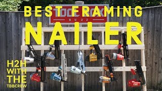 Best Pneumatic Framing Nailer Head To Head [upl. by Enineg]