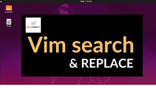 SearchFind and Replace in Vim [upl. by Tsuda]