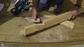 How To Build A Lean To Shed  Part 4  Rafter Build [upl. by Adkins]