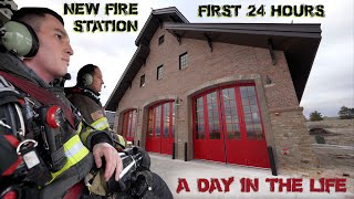 First 24 Hours in a New Fire Station  A Day in the Life [upl. by Greenberg]