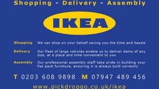 IKEA KIVIK Sofa Instructions PICKDROPGO [upl. by Camarata201]