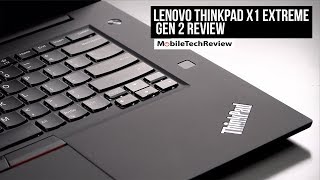 Lenovo ThinkPad X1 Extreme Gen 2 Review [upl. by Ejroj393]