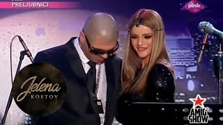 Juice i Jelena Kostov  Rakija i Diskoteka  Ami G Show  Tv Pink 2013 [upl. by Rossuck938]