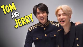 BTS JIN amp JIMIN Tom and Jerry Ver [upl. by Ahsiam]