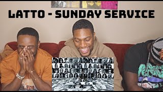 quotLATTOquot SUNDAY SERVICE REACTION VIDEO [upl. by Atik]