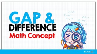 Learn the Gap and Difference Concept Fast  Practicle Math Made Easy 1 [upl. by Atikahc]