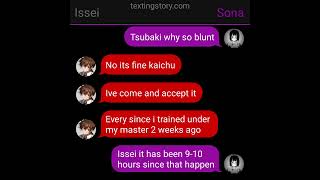 Sitri Peerage Issei Texting Story Part 4 [upl. by Paapanen]