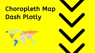 Choropleth Map Submit Button  Python Dash Plotly [upl. by Edythe]