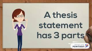 How to Write a Thesis Statement [upl. by Attelrahs]