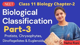 Biological Classification Class 11 Biology Part3 [upl. by Atiuqat]