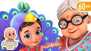 Nani Teri Morni ko More Le Gaye  Hindi Poems  Hindi Rhymes for children  by Jugnu Kids [upl. by Anyd]