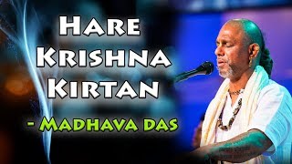 Hare Krishna Heart Touching Kirtan by Madhava Das at ISKCON Chowpatty [upl. by Luciano]