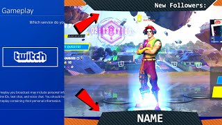 How to ADD TWITCH OVERLAYS on PS4 STREAM EASY METHOD [upl. by Lledner]