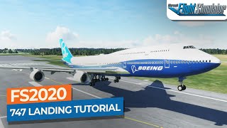 MSFS Boeing 7478i Approach ILS amp Landing Tutorial｜Drawyah [upl. by Aksoyn791]