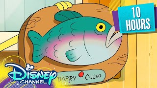 10 Hours of Barry Cuda  Big City Greens  Disney Channel [upl. by Priestley97]