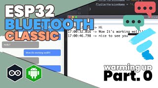 ESP32  BLUETOOTH CLASSIC  FLUTTER  Lets build BT Serial based on the examples Ft Chat App [upl. by Carlynn776]