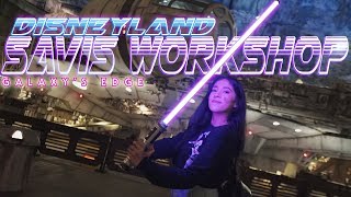 Building A Custom Lightsaber At Disneyland was Awesome Savis Workshop [upl. by Moyers]