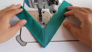 Sewing neck v in5 minutesDIY Sewing Tips Vneck sewing techniqueVneck sewing is very simple [upl. by Nylitak654]