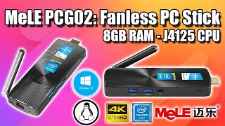 MeLE PCGO 2 It’s A Fanless Mini PC Stick With 8GB Of Ram [upl. by Meggi]