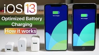 iOS 13 Battery Optimization  How it works [upl. by Kenwee]