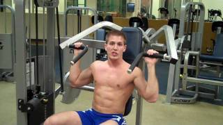 How To Overhead Press Cybex [upl. by Bodi484]