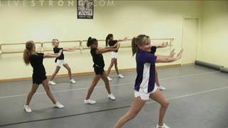 How to Combine Cheerleading Dance Moves [upl. by Dugan335]