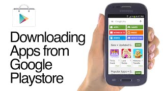 How to Download Apps on the Jitterbug Touch3 Smartphone [upl. by Irollam]