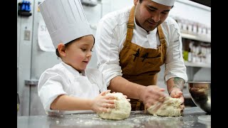 Cooking with Kids How to Make Pizza [upl. by Enirhtak]