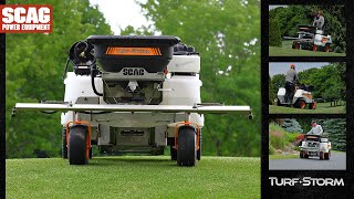 Turf Storm  Spreader  Sprayer  Scag Power Equipment [upl. by Saticilef]