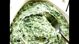 Easy Creamed Spinach Recipe [upl. by Cima]