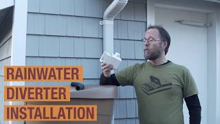 Rainwater Harvesting with a Downspout Diverter [upl. by Emeric]