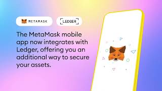 How to connect your MetaMask Mobile wallet with Ledger Nano X [upl. by Kehsihba]