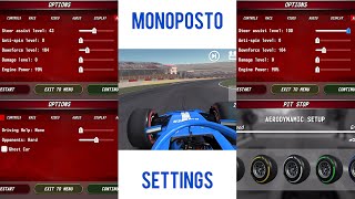 My Monoposto Settings [upl. by Jeannine]